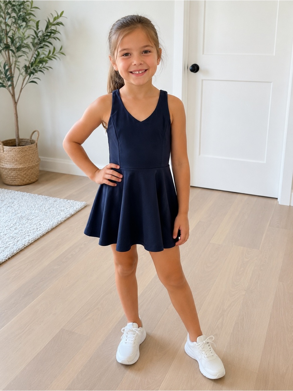 NWOT: Black Tennis Dress for Girls